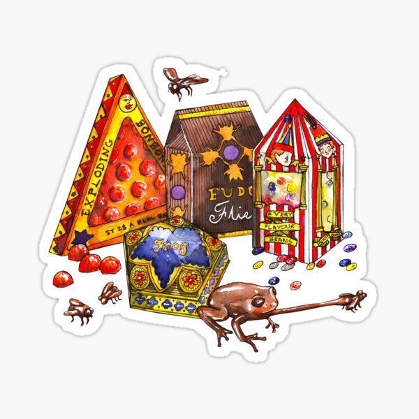 Wizarding World Candy Sticker
