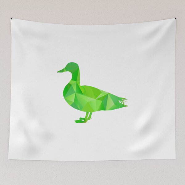 Item preview, I Love Ducks Green Fowl Waterfowl Hunter Quack Geometric designed and sold by KNUXX Shop.