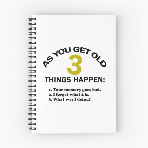 Item preview, As you get old 3 things happen – Humor designed and sold by Troy Green.