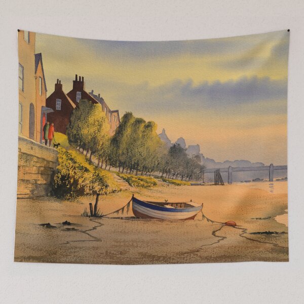 Item preview, Early Morning Strollers River Thames London designed and sold by William Holkham.
