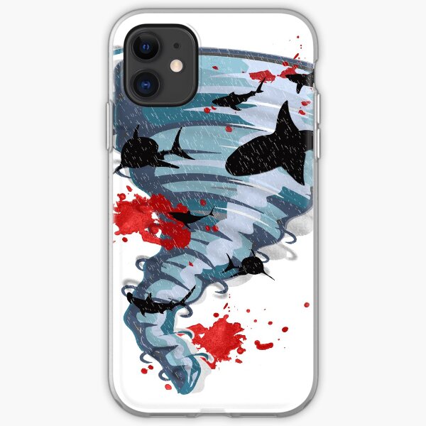 Shark Tornado - Science Fiction Shark Movie - Shark Attack - Shark Tornado Oh Hell No - Sharks! iPhone Soft Case