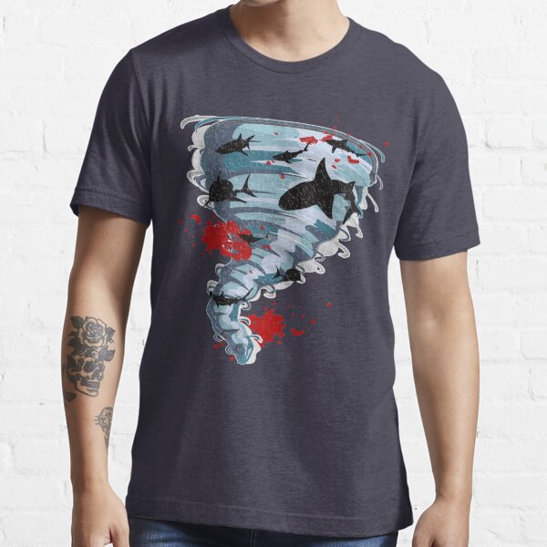 Shark Tornado - Science Fiction Shark Movie - Shark Attack - Shark Tornado Oh Hell No - Sharks! Essential T-Shirt