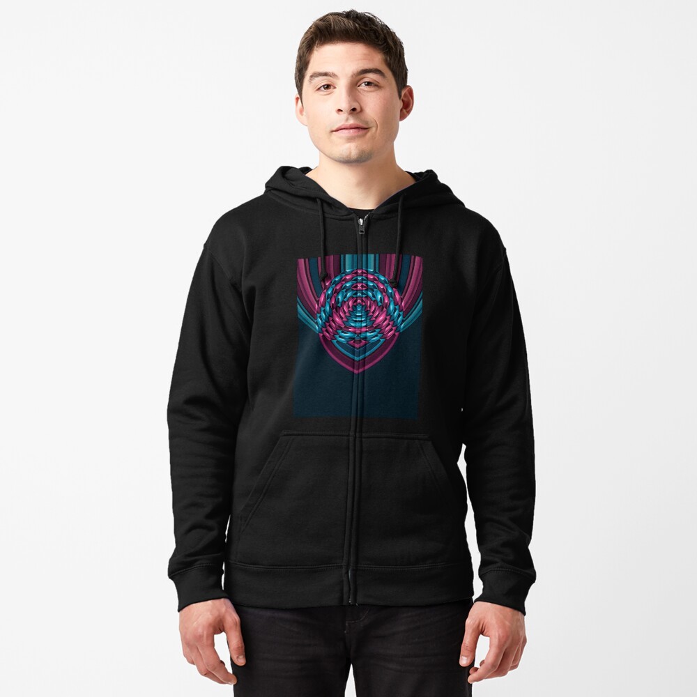 Item preview, Zipped Hoodie designed and sold by Vk91art.
