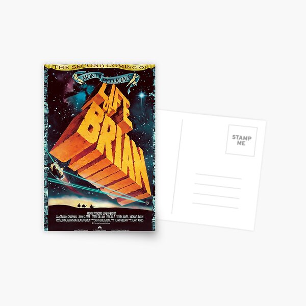 Life of Brian Movie Poster Postcard