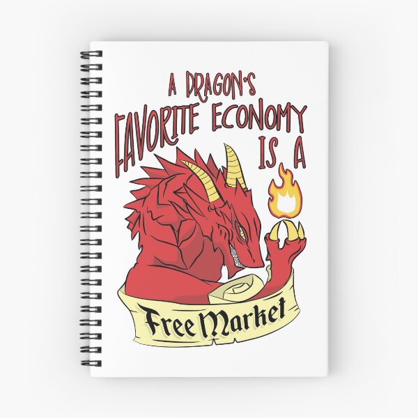 Item preview, A Dragons Favorite Economy Is A Free Market designed and sold by therealsadpanda.