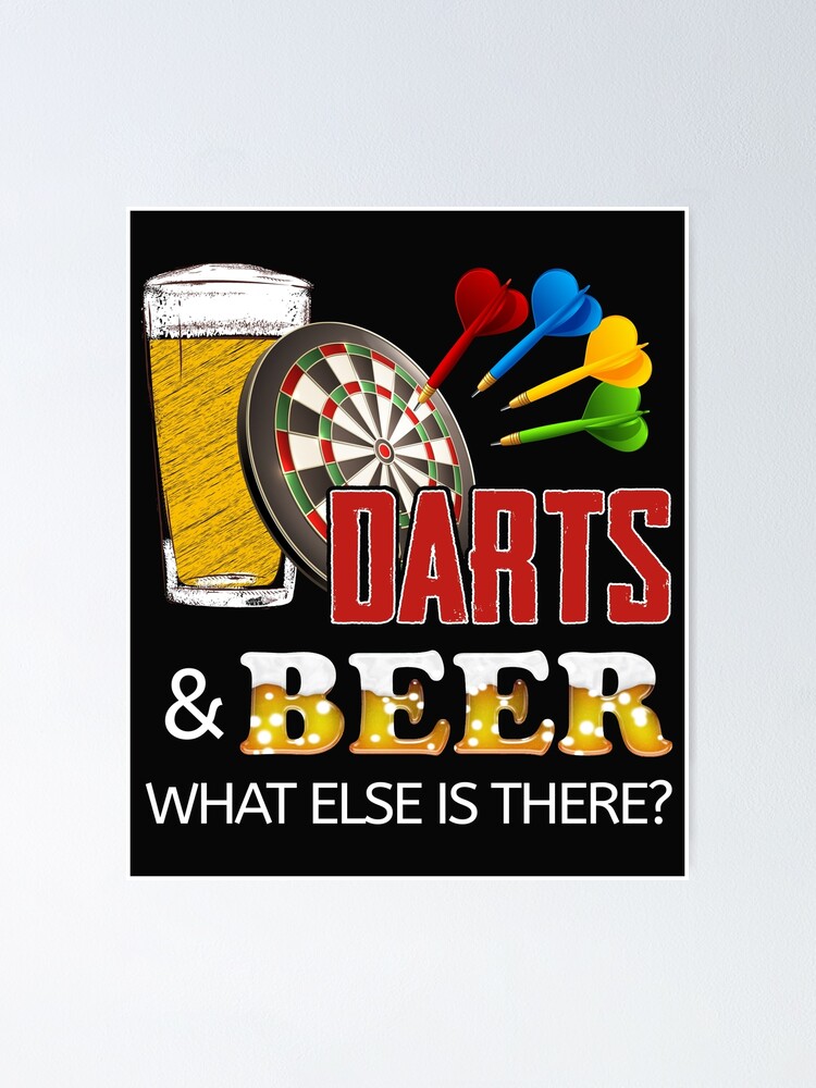 “Funny Dart " Poster by Bendthetrend | Redbubble