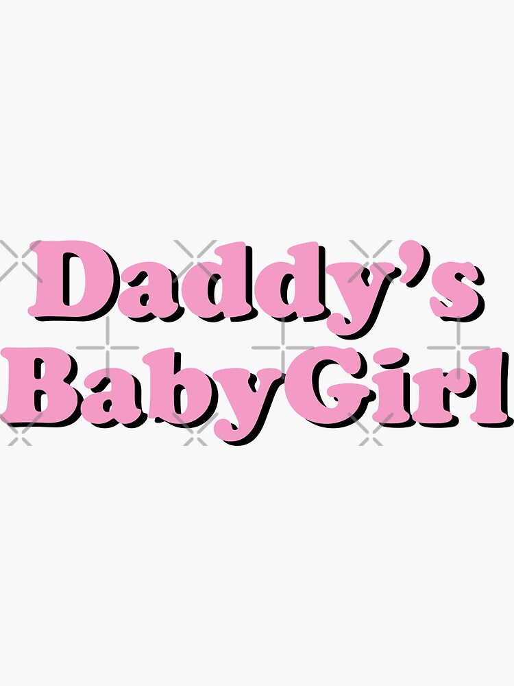 Vater Tochter Partner Look - Daddys Bambina 01' Sticker