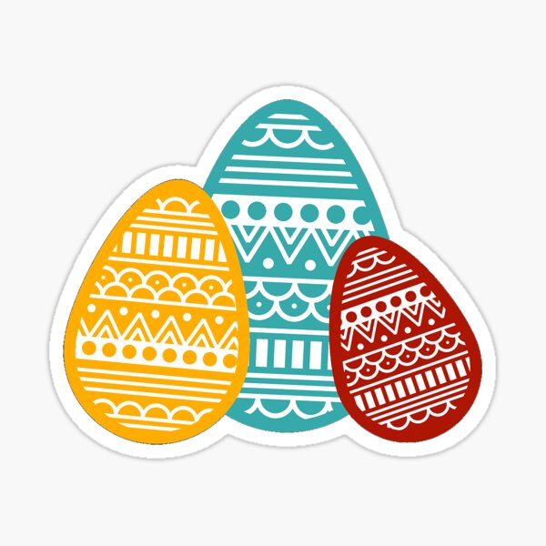 Item preview, Happy Easter - Easter Eggs designed and sold by TrendJunky.