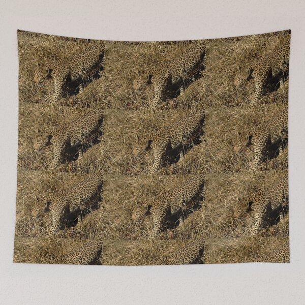 Item preview, Female Leopard Walking Calmly designed and sold by 2CrabbySisters.