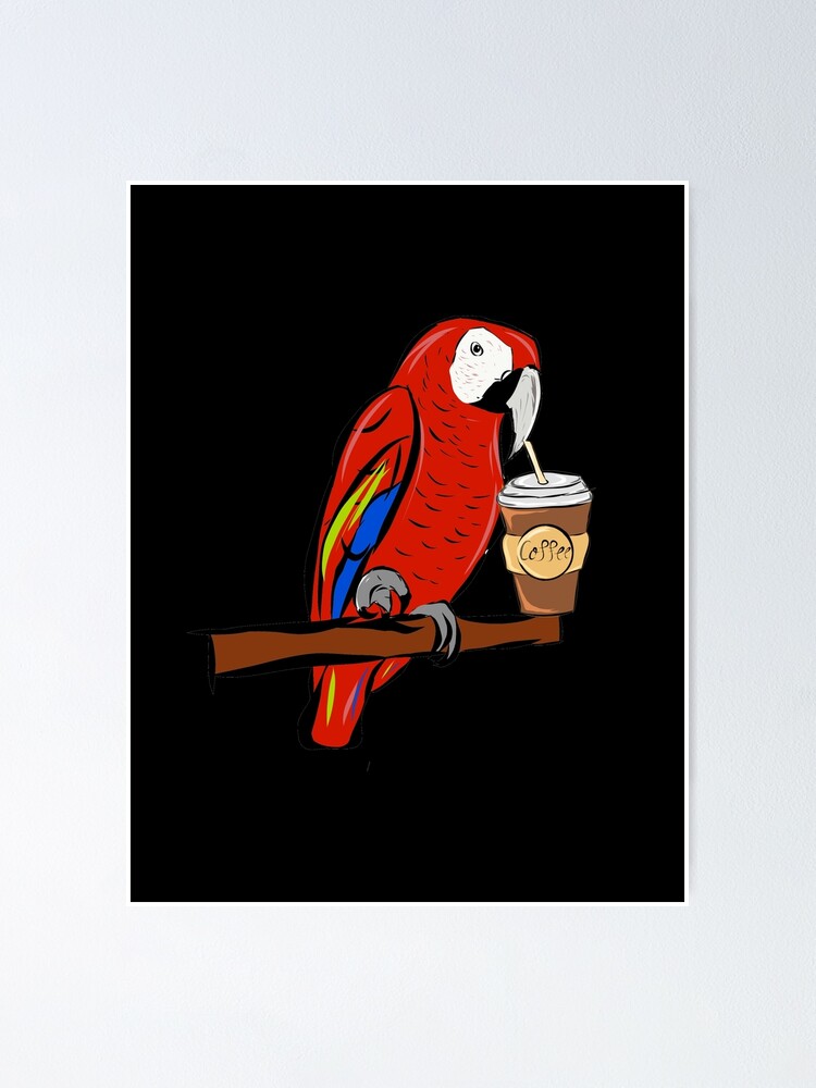 Poster Ara parrot 