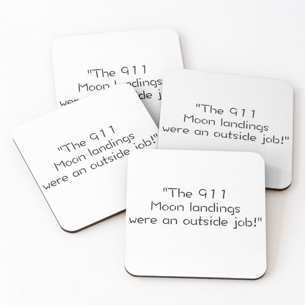 Item preview, The 911 Moon landings were an outside job!  designed and sold by azule1.