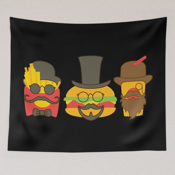 Item preview, Fast Food Gentlemen – Funny – Hipster designed and sold by Troy Green.