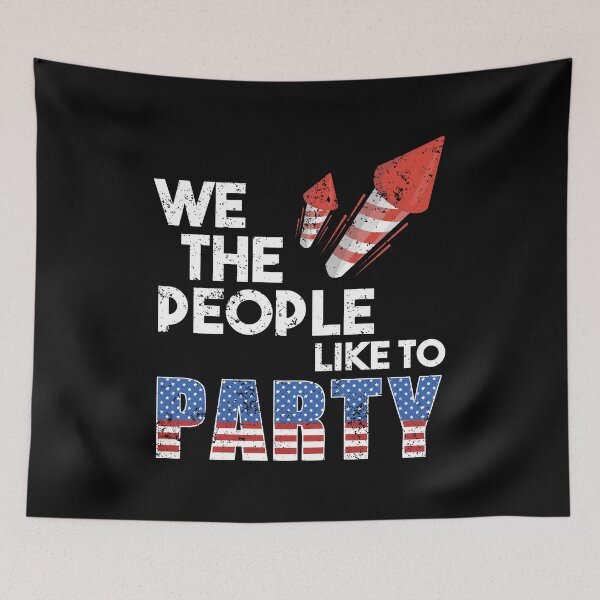 Item preview, Funny 4th of July Shirt Fireworks We the People Party Shirt designed and sold by KentuckyGirlTee.