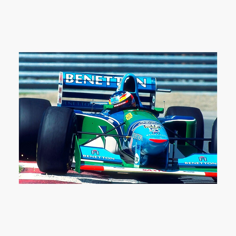 Michael Schumacher Benetton F1 Legend POSTER 