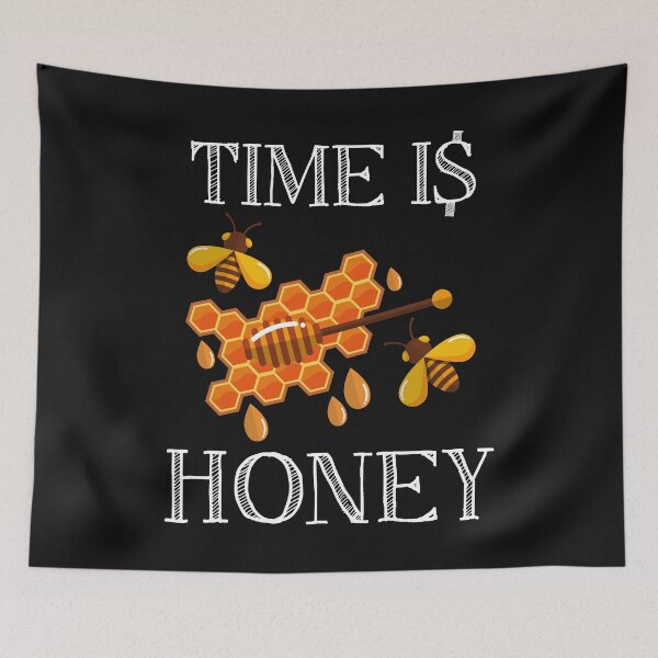 Item preview, Time Is Honey Beekeeper designed and sold by Bendthetrend.
