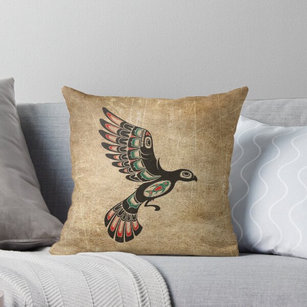 Item preview, Red and Green Haida Spirit Flying Bird designed and sold by JeffBartels.