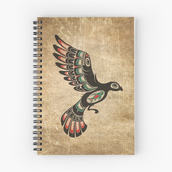 Item preview, Red and Green Haida Spirit Flying Bird designed and sold by JeffBartels.