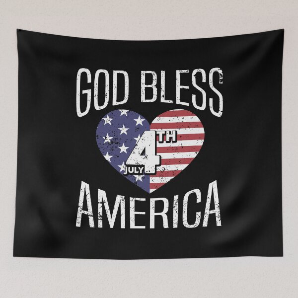 Item preview, Cute 4th of July God Bless America Shirt Patriot Independence Day designed and sold by KentuckyGirlTee.