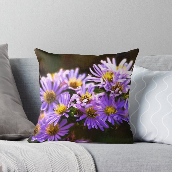 Item preview, Michaelmas Daisies - Digital Art  designed and sold by Violaman.