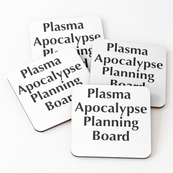 Item preview, Plasma Apocalypse Planning Board designed and sold by azule1.