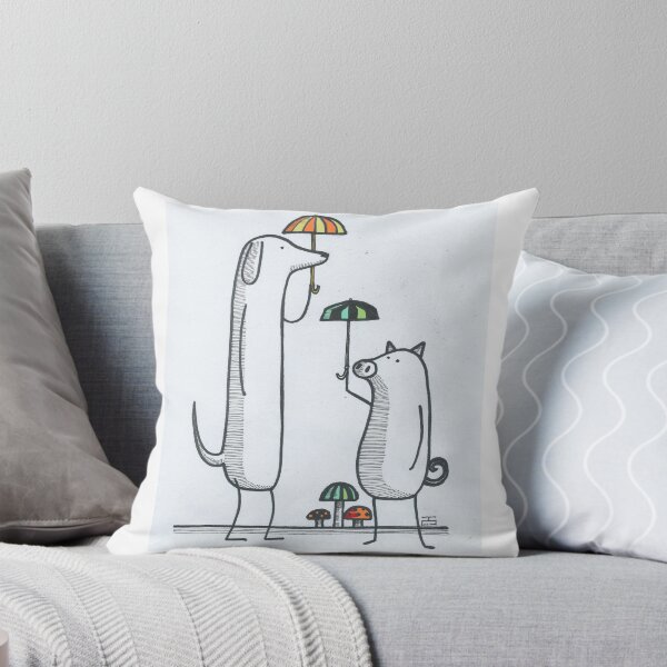Item preview, Spring Showers, Pig and Dog. designed and sold by S. Struys.