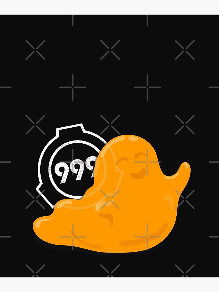 SCP-999 orange blob tickle monster Postcard for Sale by