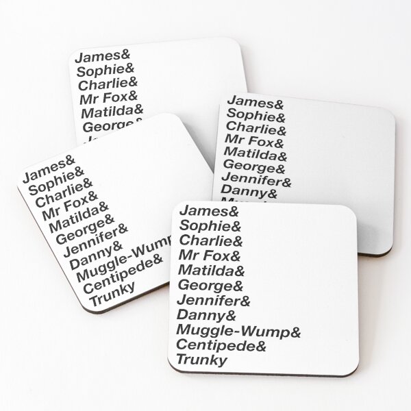 Item preview, Roald Dahl Heroes Squad List designed and sold by azule1.