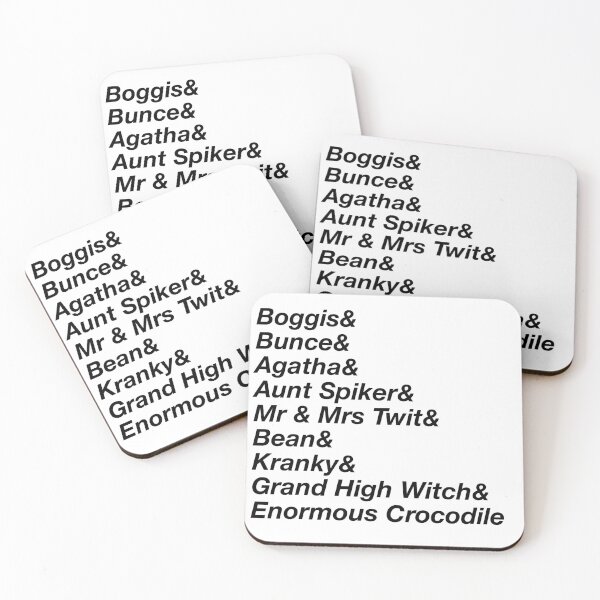 Item preview, Roald Dahl Villains Squad designed and sold by azule1.