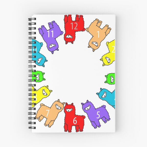 Item preview, Alpaca Clock designed and sold by EpicAlpaca.