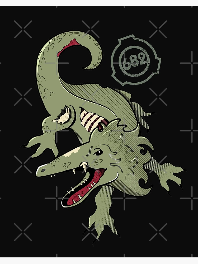 DIY SCP-682 – “Hard-to-Destroy Reptile” Figurine - Shop Art by