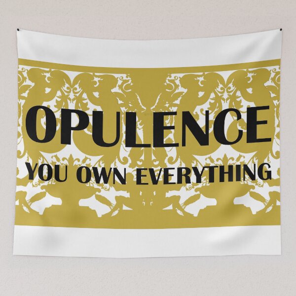 Aperçu de l'œuvre Opulence / Vous possédez tout créée et vendue par LexAlfa.