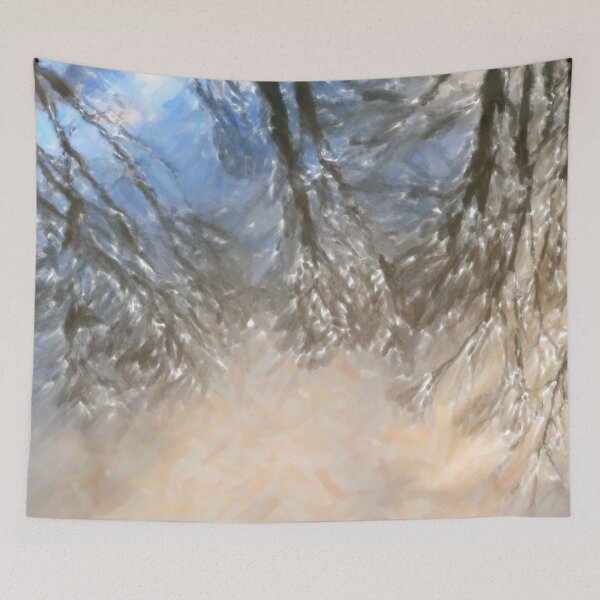 Item preview, Impressionist Tree Reflections designed and sold by Kasia Design.