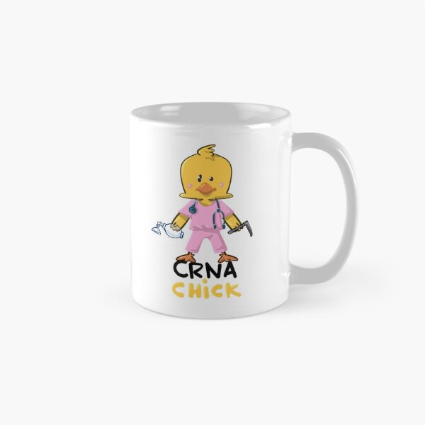 Item preview, Crna chick Anesthesia design designed and sold by Buckanesthesia.
