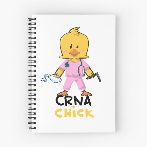 Item preview, Crna chick Anesthesia design designed and sold by Buckanesthesia.