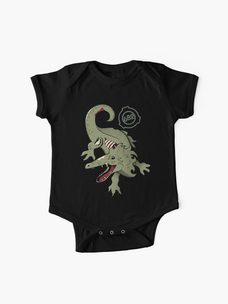 Scp 6 Hard To Destroy Reptile Baby One Piece By Opalskystudio Redbubble