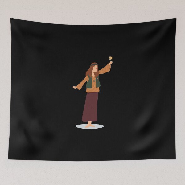 Item preview, Hippie woman design designed and sold by KleinJenny.