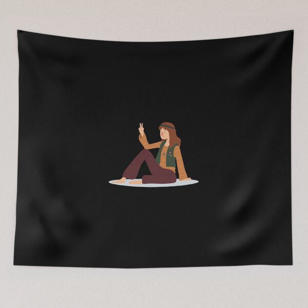 Item preview, Hippie woman design designed and sold by KleinJenny.