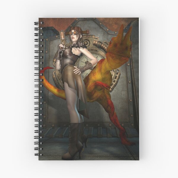 Item preview, Xandra and the Dinosaur designed and sold by twylightart.