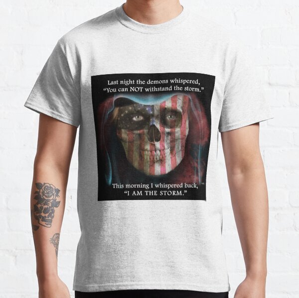 I Am The Storm Laptop Skin Classic T-Shirt