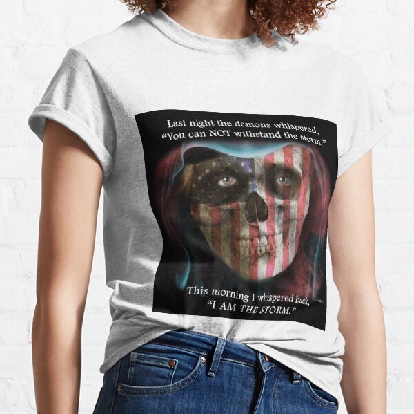 I Am The Storm Laptop Skin Classic T-Shirt