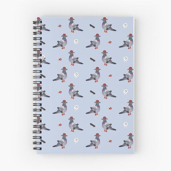 Aperçu de l'œuvre Pigeons portant des chaussures Motif 3 - Skate Pigeon créée et vendue par DiceBarn.