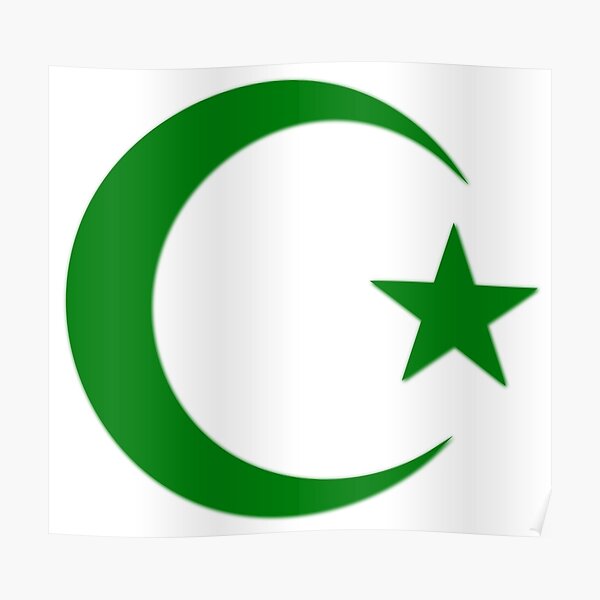 green half moon flag