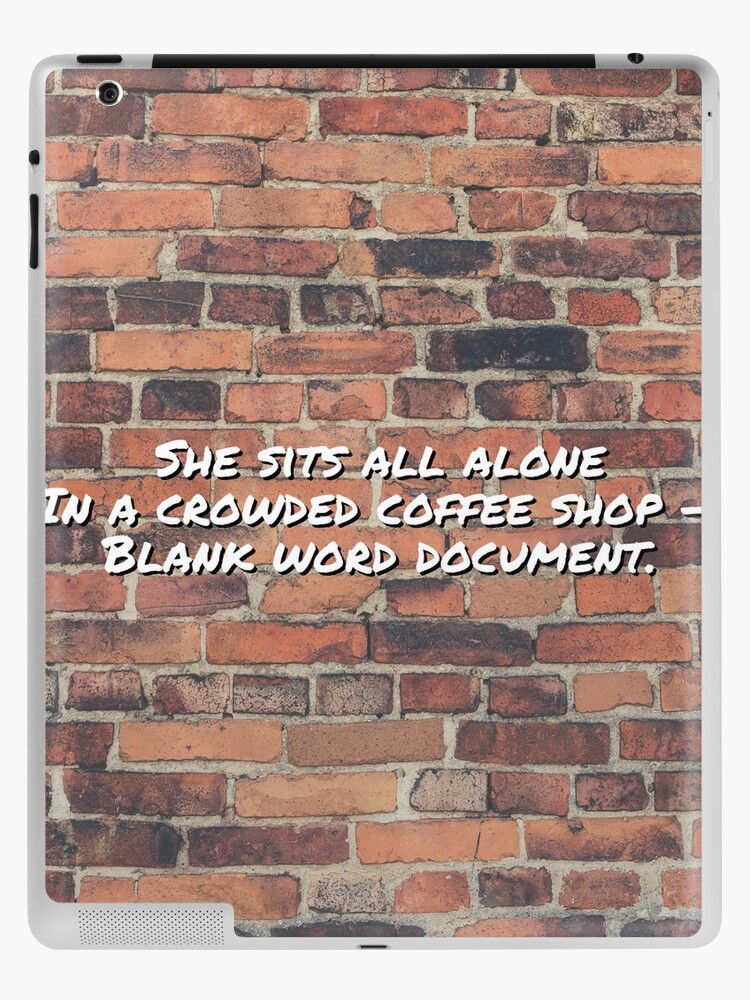 Coffee Shop || Haiku Design" iPad Case & Skin by HaikuChick | Redbubble