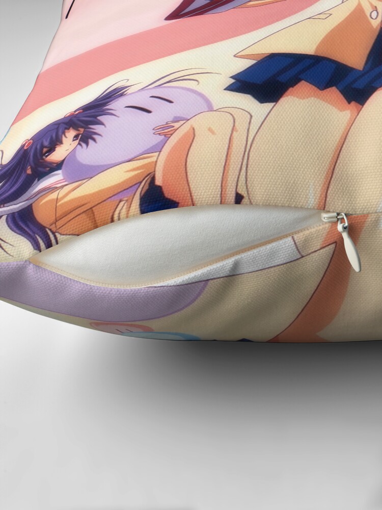 Clannad anime poster Nagisa Furukawa Pillow for Sale by wazzaah Redbubble