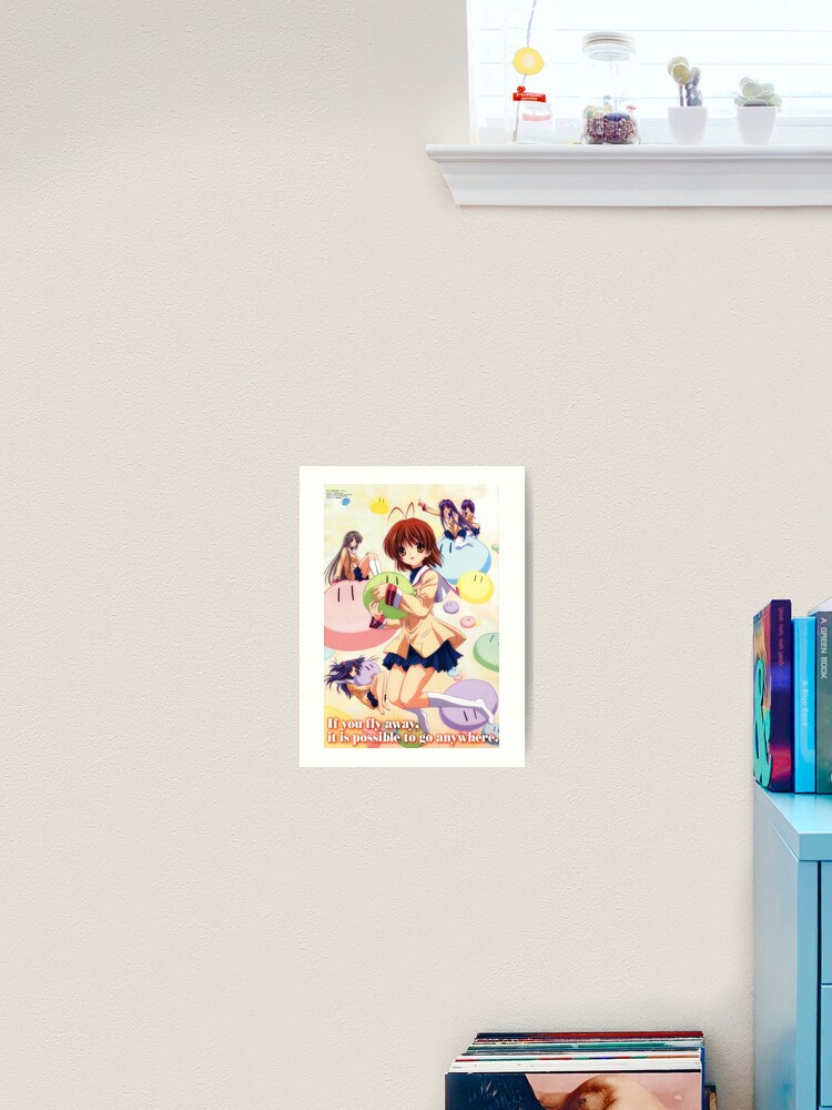 Clannad anime poster Nagisa Furukawa Poster for Sale by wazzaah