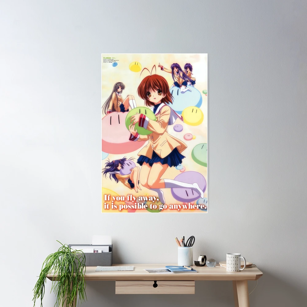 Clannad Classic Japanese Anime Art Print Poster Manga Cartoon Canvas  Painting Home Wall Decor Stickers - AliExpress