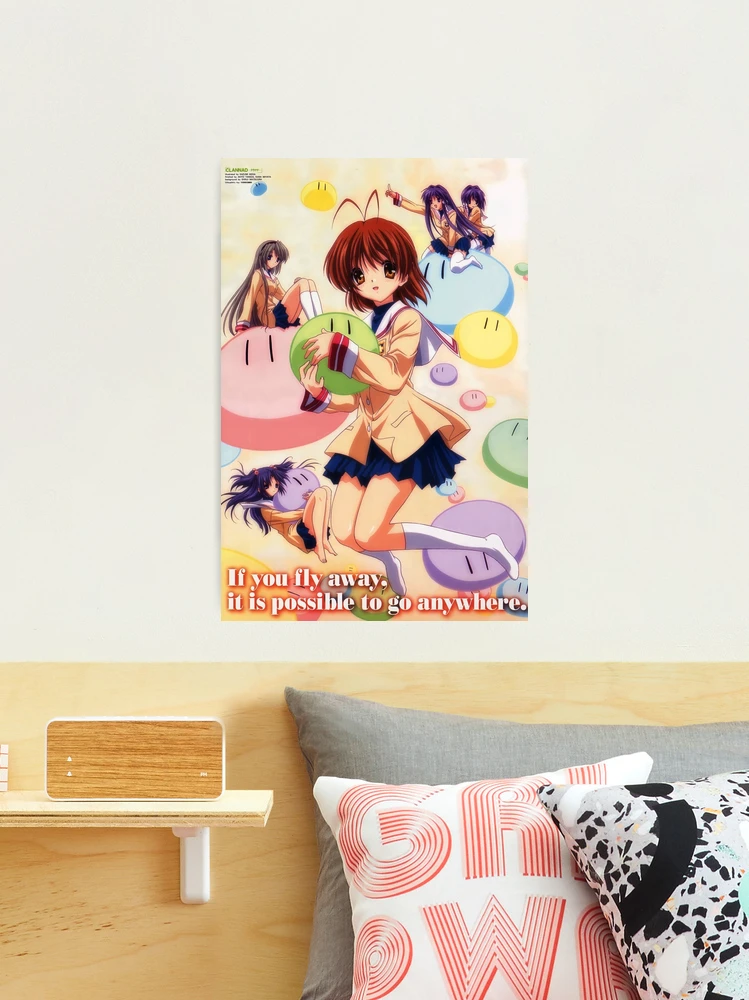 Clannad anime poster Nagisa Furukawa Poster for Sale by wazzaah