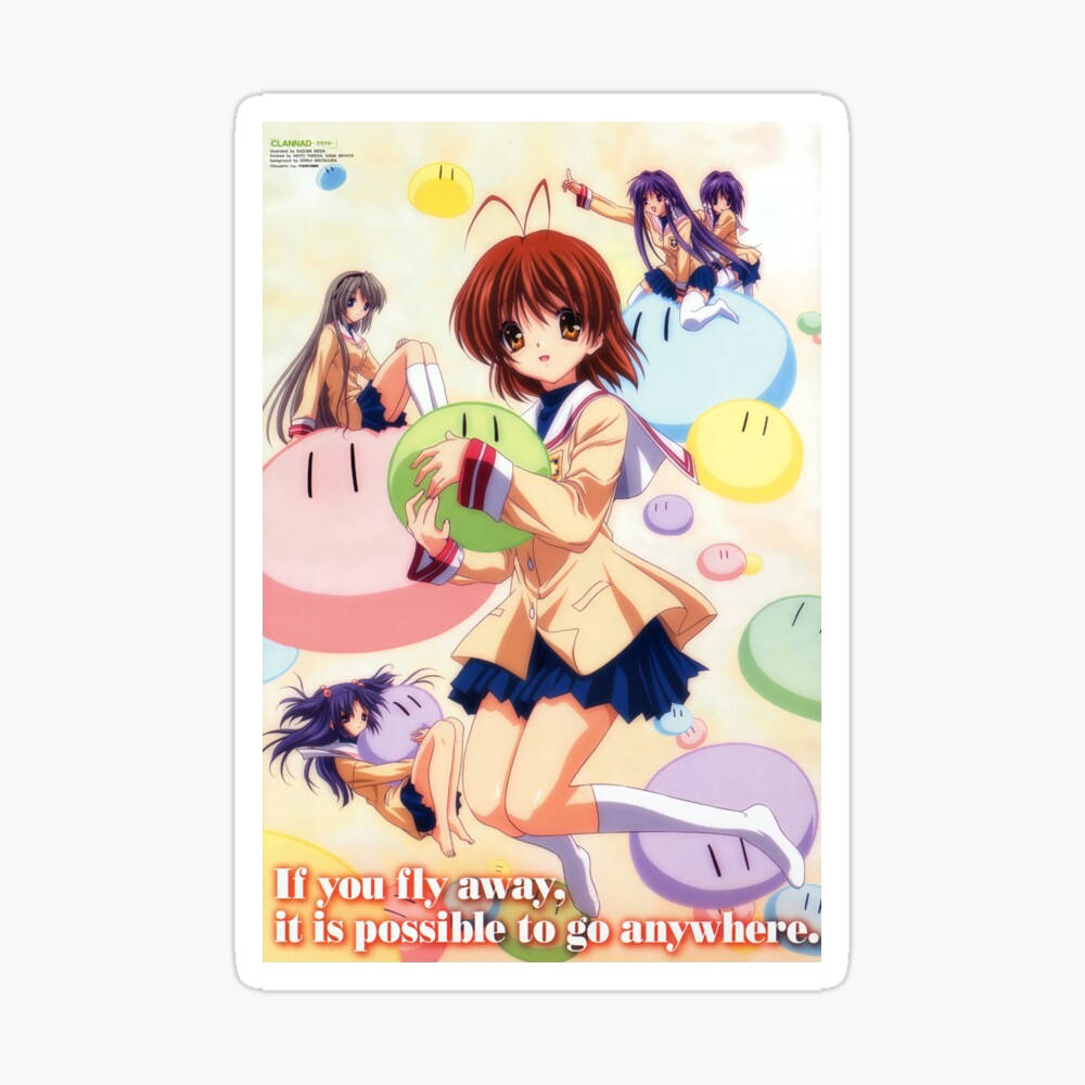 Clannad anime poster Nagisa Furukawa
