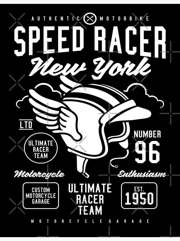Discover Speed Racer Premium Matte Vertical Poster