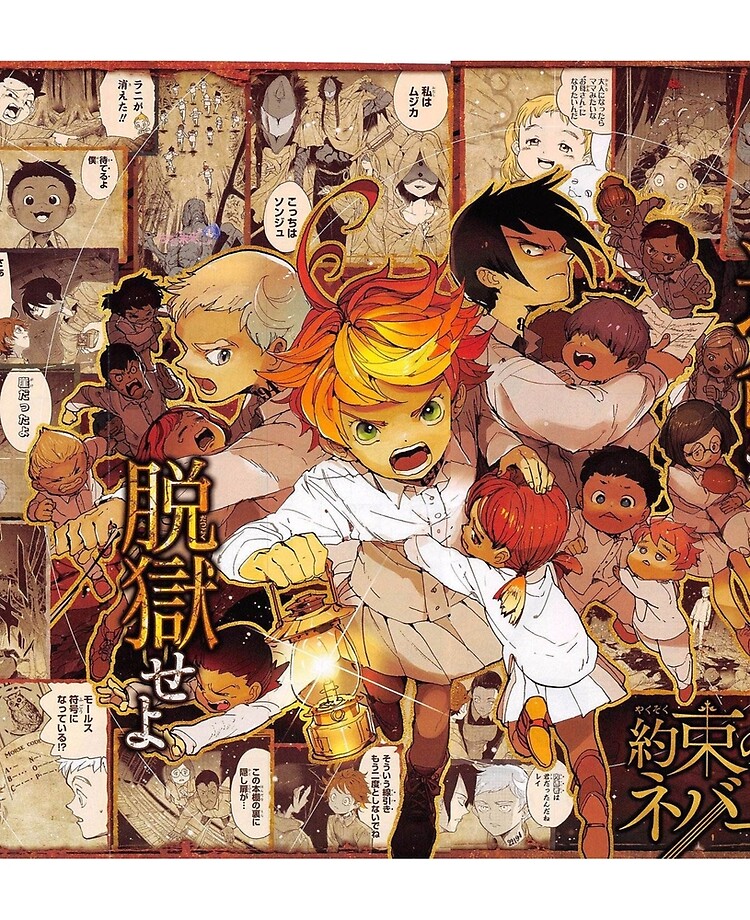 Yakusoku No Neverland Season 2 poster Poster for Sale by